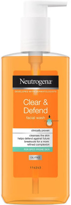 neutrogena spot proofing face wash