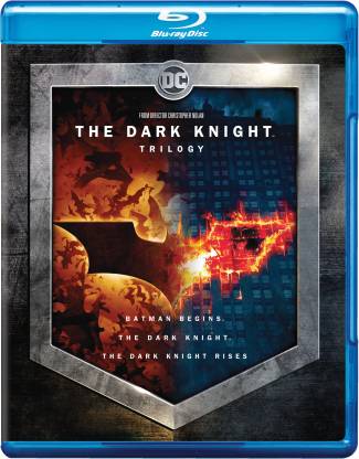 The Dark Knight Trilogy - 3 Movies Collection - Batman Begins + The Dark  Knight + The Dark Knight Rises (6-Disc Box Set) - Includes Bonus From All 3  Movies Price in