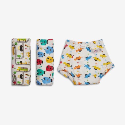 BBPIG Potty Training Pants for Baby and Toddler Boys Girls Baby Underwear 4 Pack 