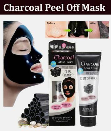 Geemy Charcoal Oil Control Anti-Acne Deep Cleansing Blackhead Remover Peel off Face Mask, (130 gm)