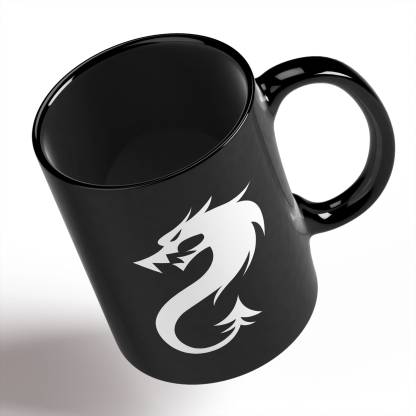 Clamant Merchandise Dragon Kids Printed Black Cartoon Character Coffee  Coffee for Home & Kitchen Ceramic Coffee Mug Price in India - Buy Clamant  Merchandise Dragon Kids Printed Black Cartoon Character Coffee Coffee