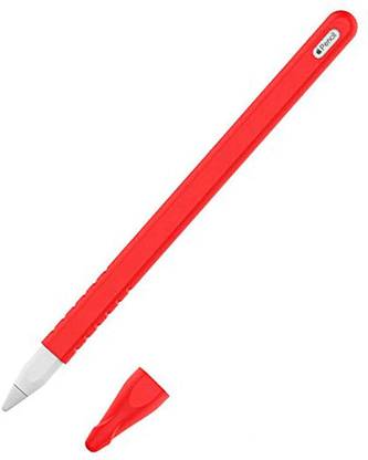 Ojos Silicone Case Compatible Apple Pencil 2nd Generation Holder Sleeve Cover Skin With Protective Nib Cover Red Stylus Price In India Buy Ojos Silicone Case Compatible Apple Pencil 2nd Generation Holder