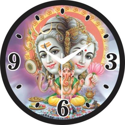 Sathvik Analog 30 cm X 30 cm Wall Clock Price in India - Buy Sathvik Analog  30 cm X 30 cm Wall Clock online at 