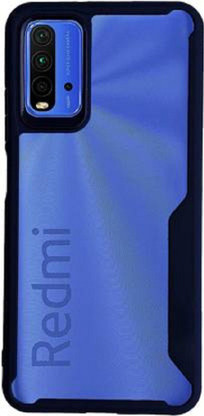 redmi 9 power back cover transparent