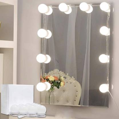 Auslese Makeup Mirror Dimmable Usb Led Bulb Set Of 10 Bulbs Lights For Vanity With 3 Colour Modes Adjustable Brightness Easy Installation In India Auslese Makeup Mirror Dimmable Usb Led, Vanity Makeup Mirror With Lights Set