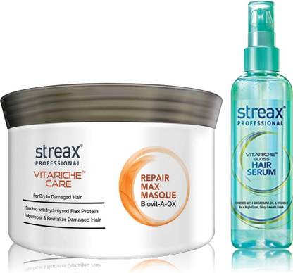 Streax Repair Max Masque200g +Serum100ml Price in India - Buy Streax Repair Max Masque200g +Serum100ml online at Streax Repair Max Masque200g +Serum100ml Price in India - Buy Streax Repair Max Masque200g +Serum100ml online at
