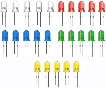 Low Power Consumption LED Diode 3mm and 5mm Low Heat Diode for DIY Projects Light Diode 