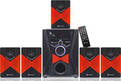 Buy Target Target Tt D5148 Fm Um Bt 5 1 Channel Multimedia Speakers 162 W Bluetooth Home Theatre Online From Flipkart Com