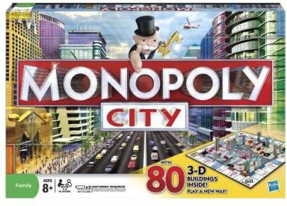 Monopoly City Edition Party & Fun Games Board Game - City Edition . Buy  Board Game toys in India. shop for Monopoly products in India. |  
