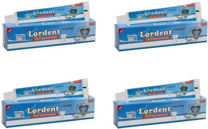LORD'S Lordent 2 in 1 Toothpaste ( Pack of 4 ) Toothpaste