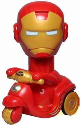TEMSON Colourful Press and Go Scooter Friction Super Hero's Toys Funny  Ironman Toy Set for Kids - Colourful Press and Go Scooter Friction Super  Hero's Toys Funny Ironman Toy Set for Kids .