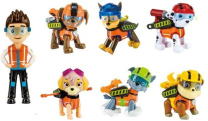 Galactic Pup Buddies Rescue Team Construction Toy Set Power Petrol Heros  Action Figure Toy Pretend Play Set for Kids Best Gift Your Child - Pup  Buddies Rescue Team Construction Toy Set Power