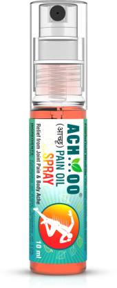 ACH...OO Pain Oil Spray Ayurvedic Pain Relief Spray with 100% Natural Actives for Joint, Body & Muscle pain relief Liquid