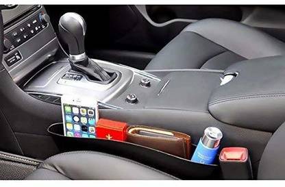 AutoFurnish Car Seat Side Gap Pocket Catcher Storage Bag Box Set of 2 AutoFurnish Car Seat Side Gap Pocket Catcher Storage Bag Box Set of 2