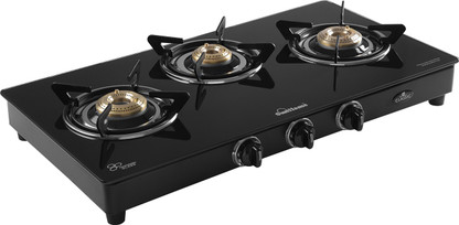 sunflame gas stove 3 burner