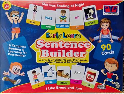 AJANTA Early Learn Sentence Builder -Complete Reading and ...