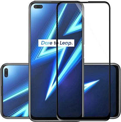 NKCASE Edge To Edge Tempered Glass for realme 6 PRO