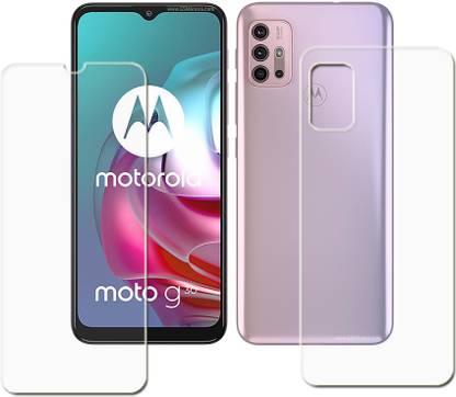 wontons front and back screen guard for motorola moto g30