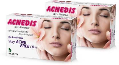 ACNEDIS Herbal Soap Bar With Tea Tree Extracts Specially Formulated for Acne & Oily Skin