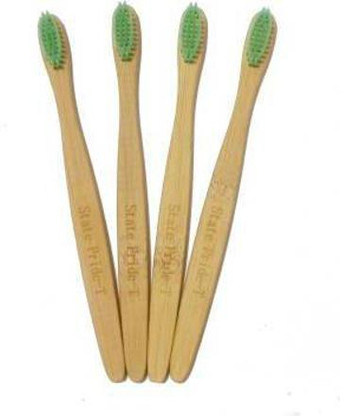soft nylon bristle toothbrush
