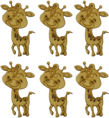 ZumZup Mini Umhängetasche für Kind Geldbörse Schlüsselbeutel Kindertasche Schultertasche als Geschenk Cartoon-Giraffe 