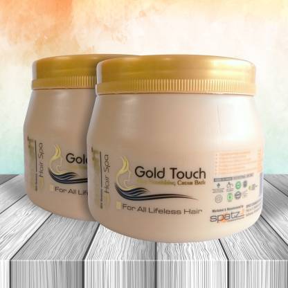 Asbah Natural Gold Touch Deep Nourishing Hair Spa Cream for Anti-hair fall,  frizzy and curly hair Pack Of 2 - Price in India, Buy Asbah Natural Gold  Touch Deep Nourishing Hair Spa