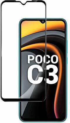 NSTAR Edge To Edge Tempered Glass for Poco M2, Mi Redmi 9 Prime, Poco C3, Mi Redmi 9A, Mi Redmi 9i, Mi Redmi 9, Realme C11, Realme C12, Realme C15, Realme Narzo 20, Realme Narzo 20A, POCO M3, Realme Narzo 30A, Motorola Moto G10 Power, Motorola Moto G30, Moto G30, Moto G10 Power, Realme C20, Realme C21, Realme C22, Gionee Max Pro, Moto E7 Power, Oppo A53s