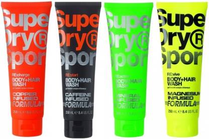 span Dosering filosofie Superdry Sport Re -Vive,Charge,Start,Active Body Wash Combo,: Buy Superdry  Sport Re -Vive,Charge,Start,Active Body Wash Combo, at Low Price in India |  Flipkart.com