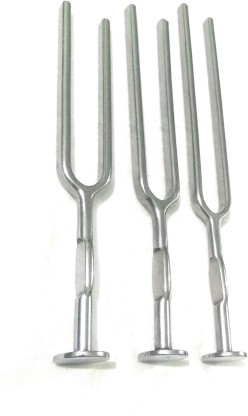 256-512 Hz, Steel Tuning Forks Set Set of 8 