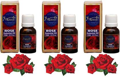 Moriox Rose Essential Oils For Hair Skin Aromatherapy 100 Pure Natural Oils Pack Of 3 Price In India Buy Moriox Rose Essential Oils For Hair Skin Aromatherapy 100 Pure