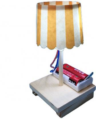 Kitsguru Diy Stem Paper Cup Table Lamp Craft Kit For Kids Educational Electronic Hobby In India Kitsguru Diy Stem Paper Cup Table Lamp, Diy Lampshade Kit India
