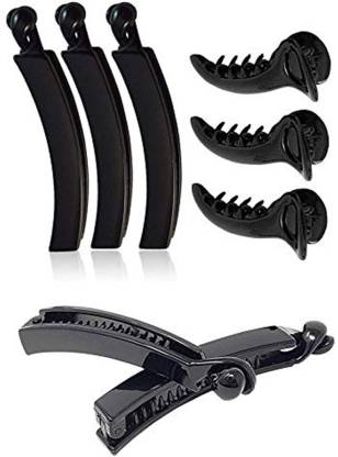 StylTrend Banana Shape Hair Clutcher/Mirchi Hair Clip for Women and Girls  (Large Size, Black) Pack of 6 Banana Clip Price in India - Buy StylTrend  Banana Shape Hair Clutcher/Mirchi Hair Clip for