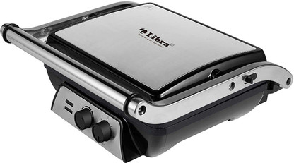 panini press with stainless steel plates