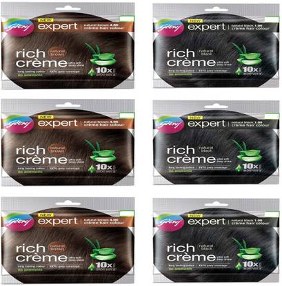 Godrej Expert Natural Brown & Expert Natural Black Rich Creme Ultra Soft Deep Shine Long Lasting Colour 6X20ml , Brown, Black - Price in India, Buy Godrej Expert Natural Brown & Expert Godrej Expert Natural Brown & Expert Natural Black Rich Creme Ultra Soft Deep Shine Long Lasting Colour 6X20ml , Brown, Black - Price in India, Buy Godrej Expert Natural Brown & Expert