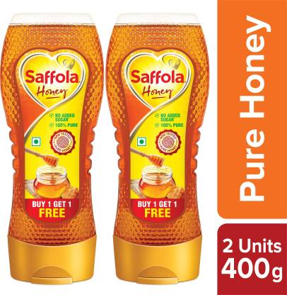 [Supermart] Saffola 100% Pure, NMR Tested (Combo Pack 1 + 1 Free, 400 g each) (400 g)
