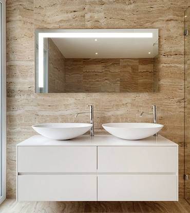 Sanskruti Hub Led Wall Mounted Bathroom Vanity Washbasin Office Mirror Makeup Mirror Illuminated Bl1 White Led Light Mirror With Sensor Adjustable White Daylight 18 X24 Inch Lighted Mirror Price In India Buy Sanskruti
