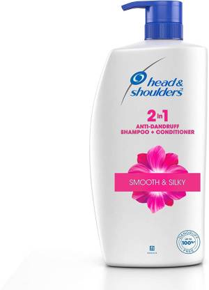 HEAD & SHOULDERS Smooth and Silky 2-in-1 Anti-Dandruff Shampoo +  Conditioner for Softer Hair - Price in India, Buy HEAD & SHOULDERS Smooth  and Silky 2-in-1 Anti-Dandruff Shampoo + Conditioner for Softer
