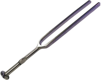 Non-Magnetic Aluminum Alloy Tufail 256 Hz Medical-Grade Tuning Fork Instrument with Fixed Weights 