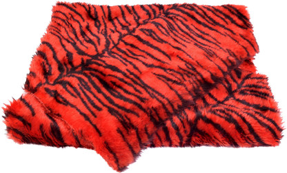 red tiger print