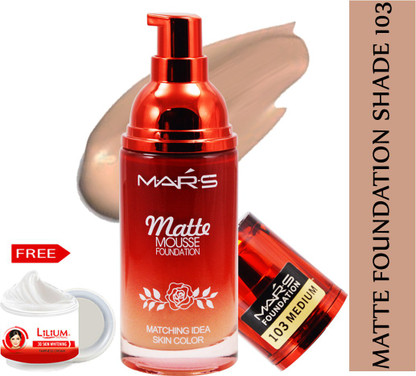 mousse matte foundation