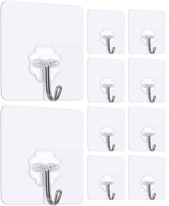 Nivera Heavy Duty Self Adhesive Wall Hooks Strong Cloth Hanger Utensils Holder Hanging For Bathroom Kitchen 10pcs Hook 10 In India - How To Use Adhesive Wall Hooks Nivera Heavy Duty Self Adhesive Wall Hooks Strong Cloth Hanger Utensils Holder Hanging For Bathroom Kitchen 10pcs Hook 10 In India - How To Use Adhesive Wall Hooks