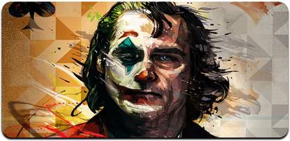 Ryca Joker Hd Wallpaper 3D Design High Resolution Desk Pad With Non-Slip Base For Gaming||PC||Laptop||Keyboard Mousepad - Ryca : Ryca Joker Hd Wallpaper 3D Design High Resolution Desk Pad With Non-Slip Base For Gaming||PC||Laptop||Keyboard Mousepad - Ryca :