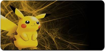 Ryca Pokemon Pikachu Cartoon Wallpaper 3D Design High Resolution Desk Pad With Non-Slip Base For Gaming||PC||Laptop||Keyboard Mousepad - Ryca : Ryca Pokemon Pikachu Cartoon Wallpaper 3D Design High Resolution Desk Pad With Non-Slip Base For Gaming||PC||Laptop||Keyboard Mousepad - Ryca :