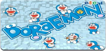 Ryca Cute Doraemon Wallpaper 3D Design High Resolution Desk Pad With  Non-Slip Base For Gaming||PC||Laptop||Keyboard Mousepad - Ryca :  