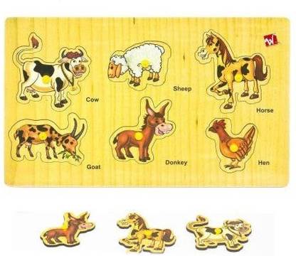 Haulsale Farm Animals with Pics and Names - Learning & Educational Wodden Puzzle Price in India - Buy Haulsale Farm Animals with Pics and Names - Learning & Educational Wodden Puzzle online Haulsale Farm Animals with Pics and Names - Learning & Educational Wodden Puzzle Price in India - Buy Haulsale Farm Animals with Pics and Names - Learning & Educational Wodden Puzzle online