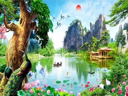 Walldeco Nature Wallpaper Price In India Buy Walldeco Nature Wallpaper Online At Flipkart Com