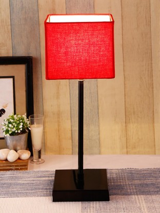 red square lamp shade