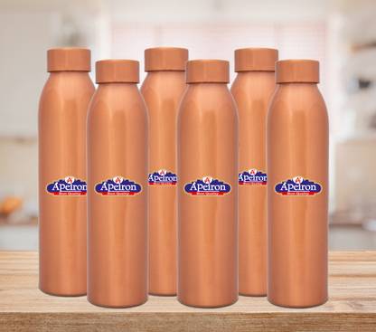 Apeiron Copper Water Bottle 1000 Ml Pack Of 6 1000 Ml Bottle Buy Apeiron Copper Water Bottle 1000 Ml Pack Of 6 1000 Ml Bottle Online At Best Prices In India Sports Fitness Flipkart Com