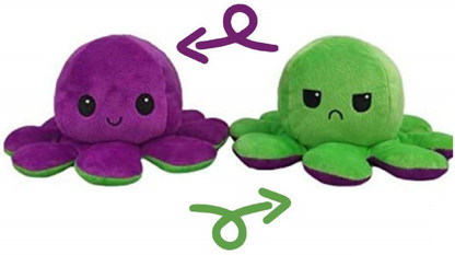 purple plush octopus