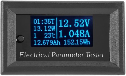 7 in 1 OLED Panel Power Energy Meter Voltmeter Time Current Capacity Tester S8V8 